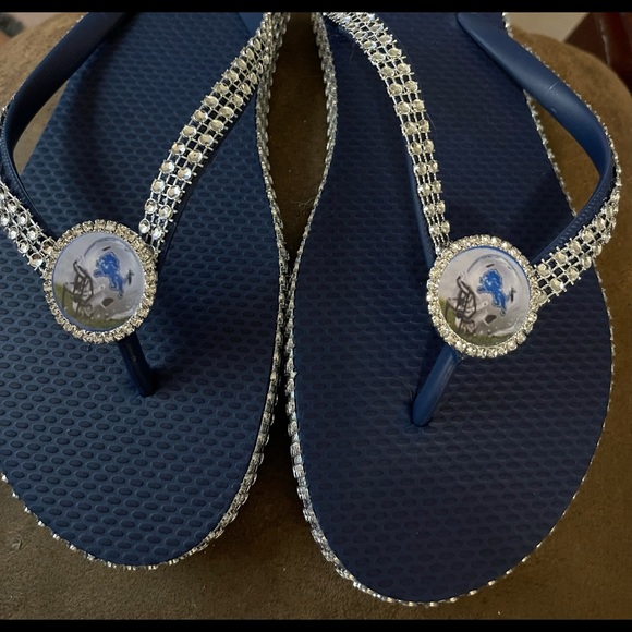 Detroit lions flip flops - Picture 1 of 1